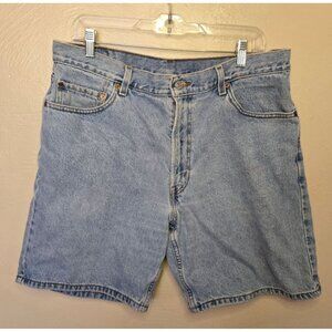 Men's Levi's Stonewashed 550 Jean Shorts Size 36 Classic Jorts Summer Time